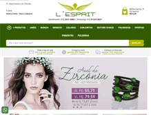 Tablet Screenshot of lesprit.com.br