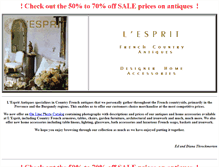 Tablet Screenshot of lesprit.com